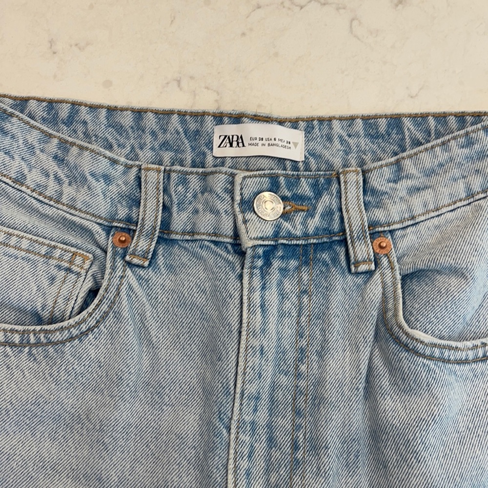 zara mom jeans